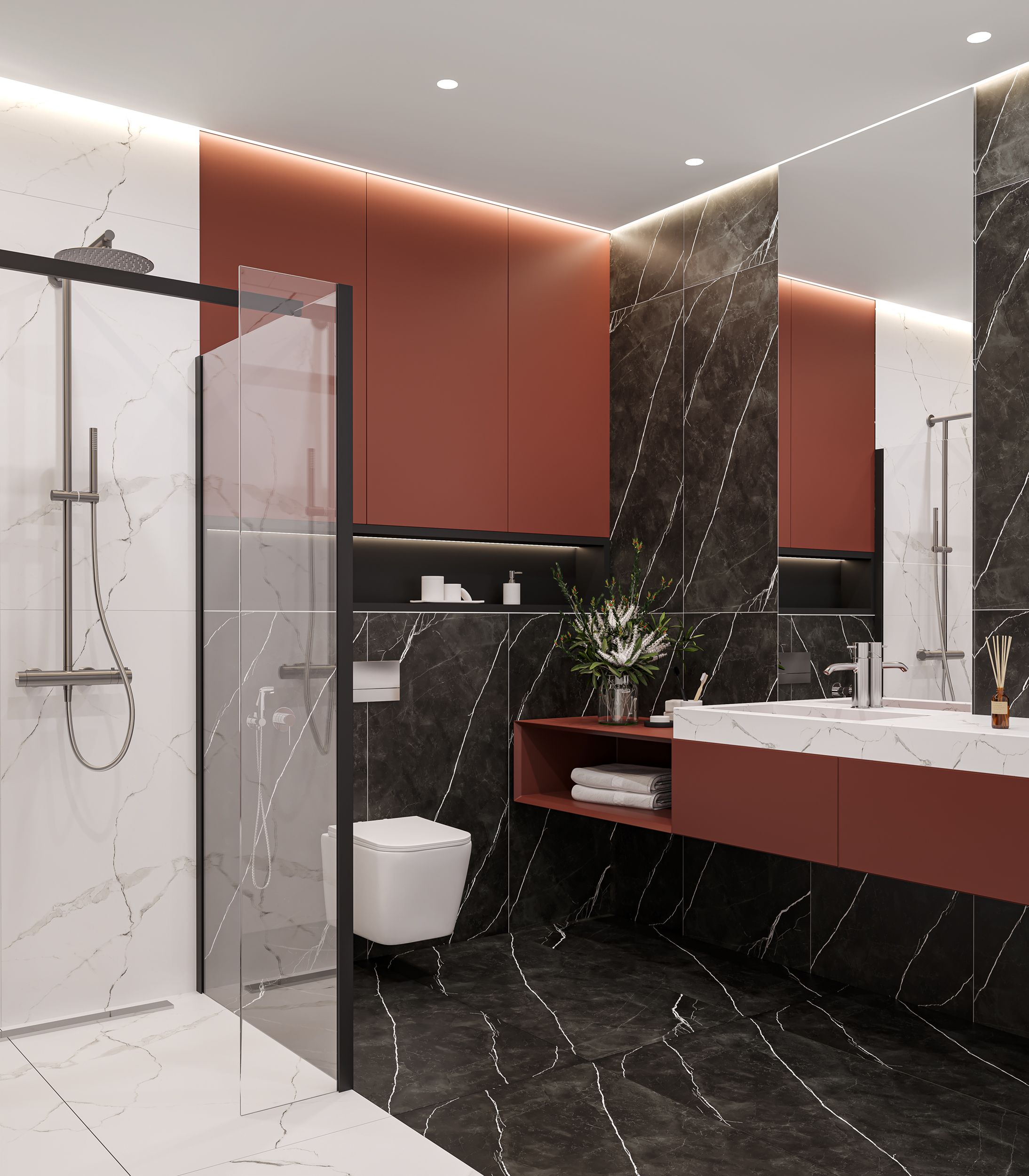 картинка Керамогранит CULTO DARK MARBLE 60*120 матовый, упаковка 1,44м2 от магазина CULTO