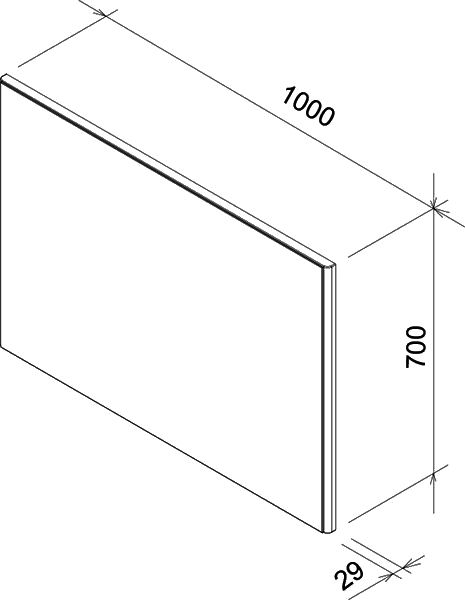 Зеркало Ravak Ring 100 белое фото CULTO