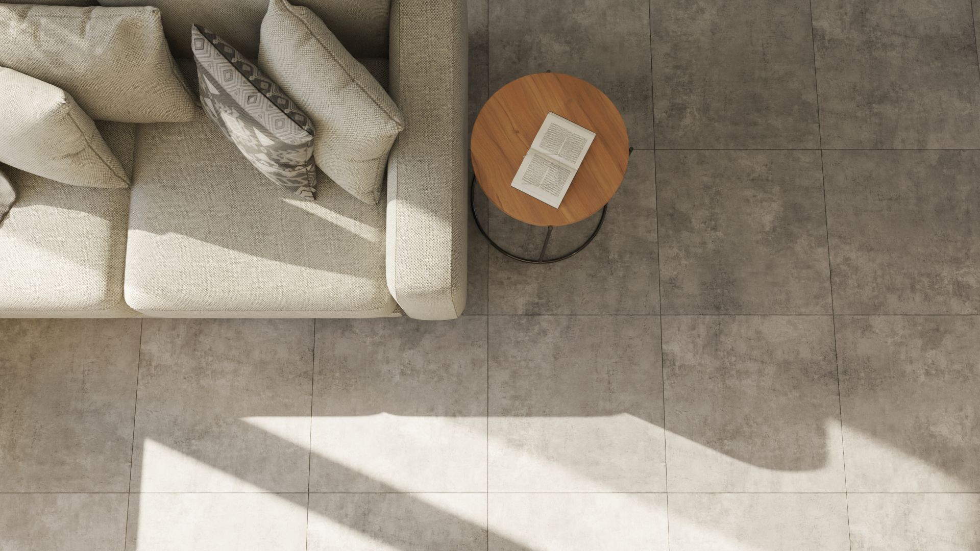 картинка Керамогранит CULTO CEMENTO GREY 60*60 матовый, упаковка 1,44м2 от магазина CULTO