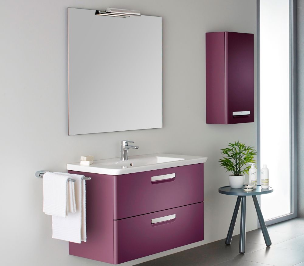 Мебель для ванной Roca Gap 80 фиолетовая фото CULTO