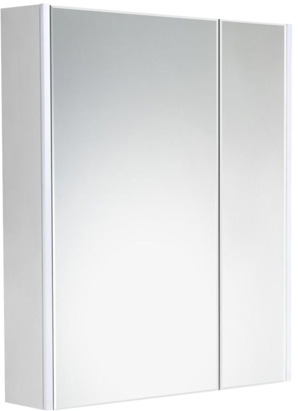 Зеркальный шкаф Roca Ronda 70 белый матовый/бетон ZRU9303008 фото CULTO