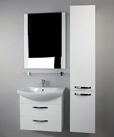 Мебель для ванной AQUATON Ария М 65 белая фото CULTO