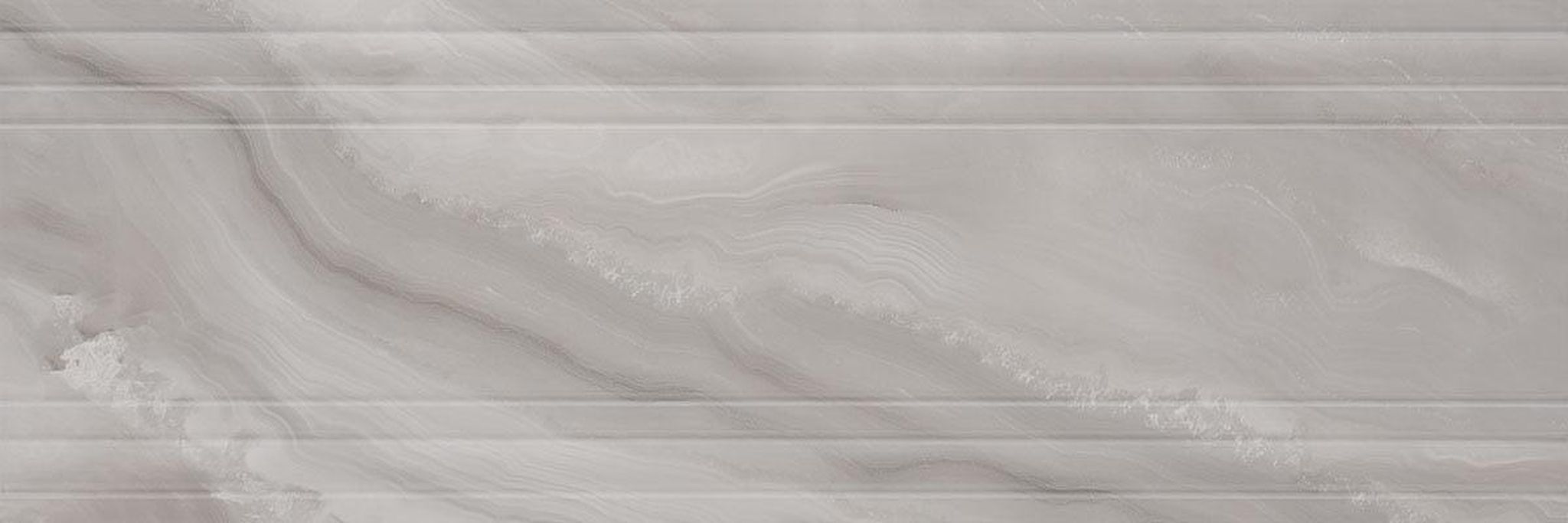 картинка Agatha 400x1200 Wall Line Decor Grey Glossy от магазина CULTO