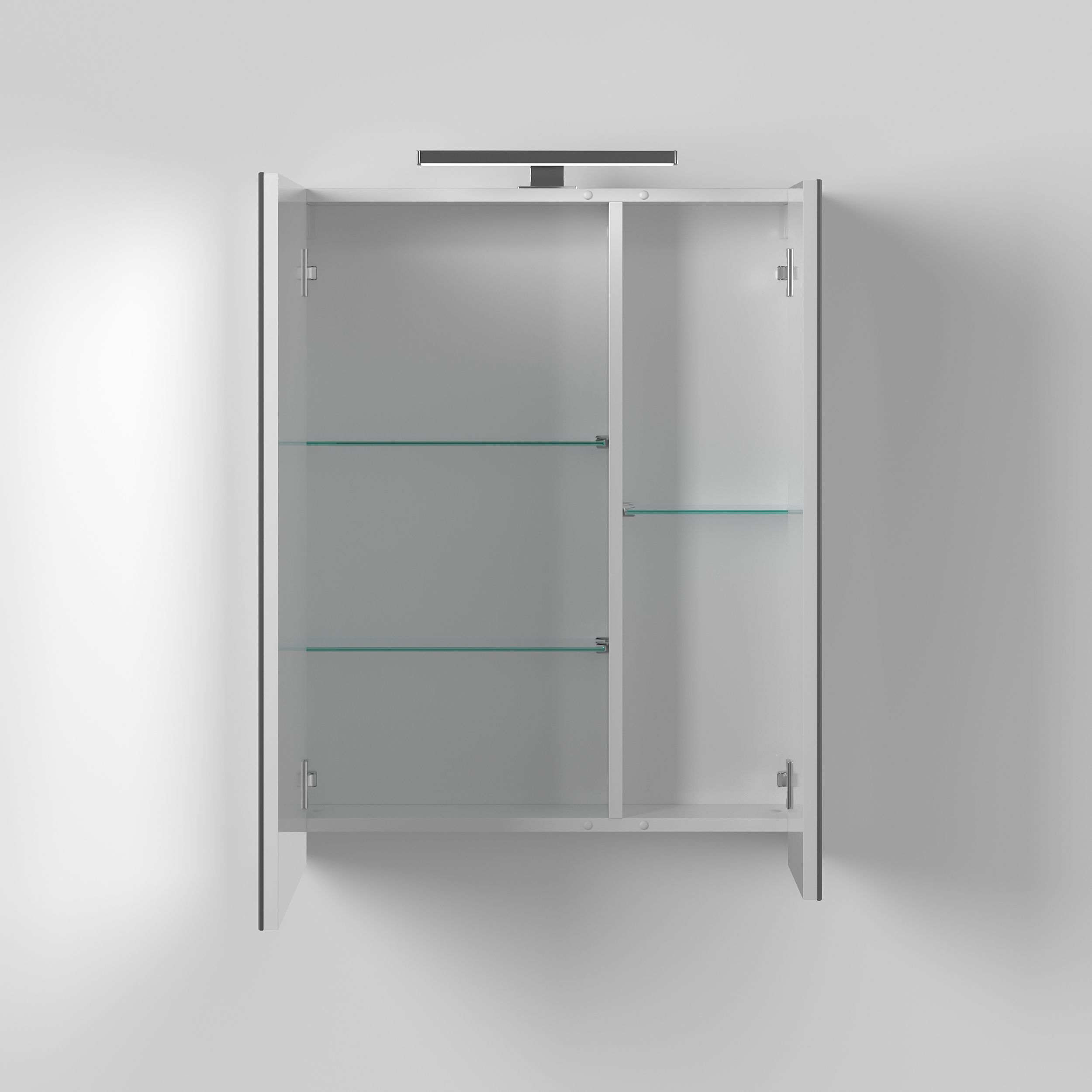 Зеркальный шкаф Briz Милана 
65 см, белый глянец фото CULTO