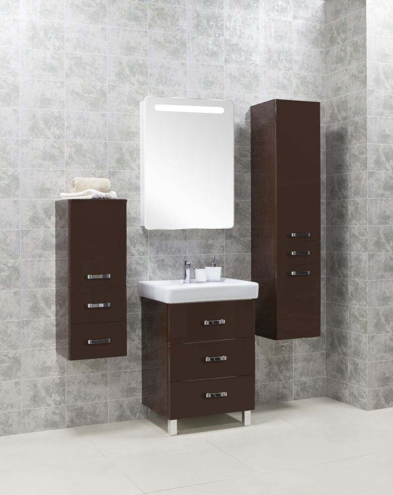 Мебель для ванной AQUATON Америна М 60 темно-коричневая фото CULTO