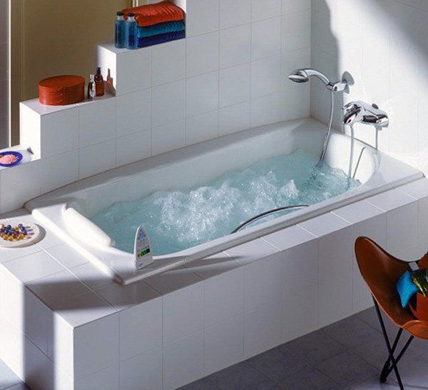 Чугунная ванна Roca Akira 2325G000R 170х85 см + смеситель для ванны с душем