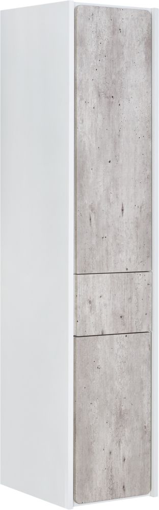 Шкаф - колонна Roca Ronda R белый матовый/бетон ZRU9303006 фото CULTO