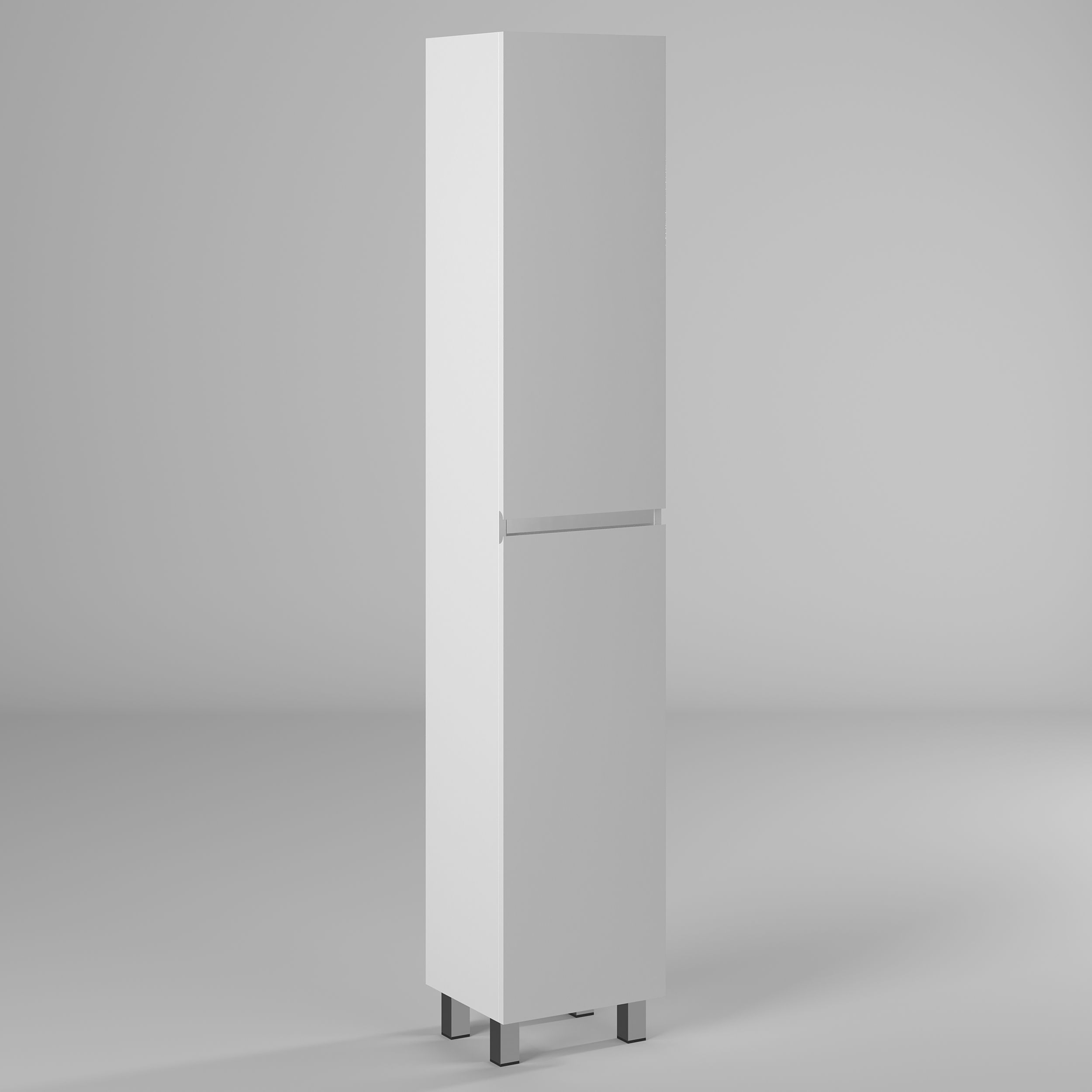 Пенал Briz Элен классик 
правый 35 см, белый глянец фото CULTO