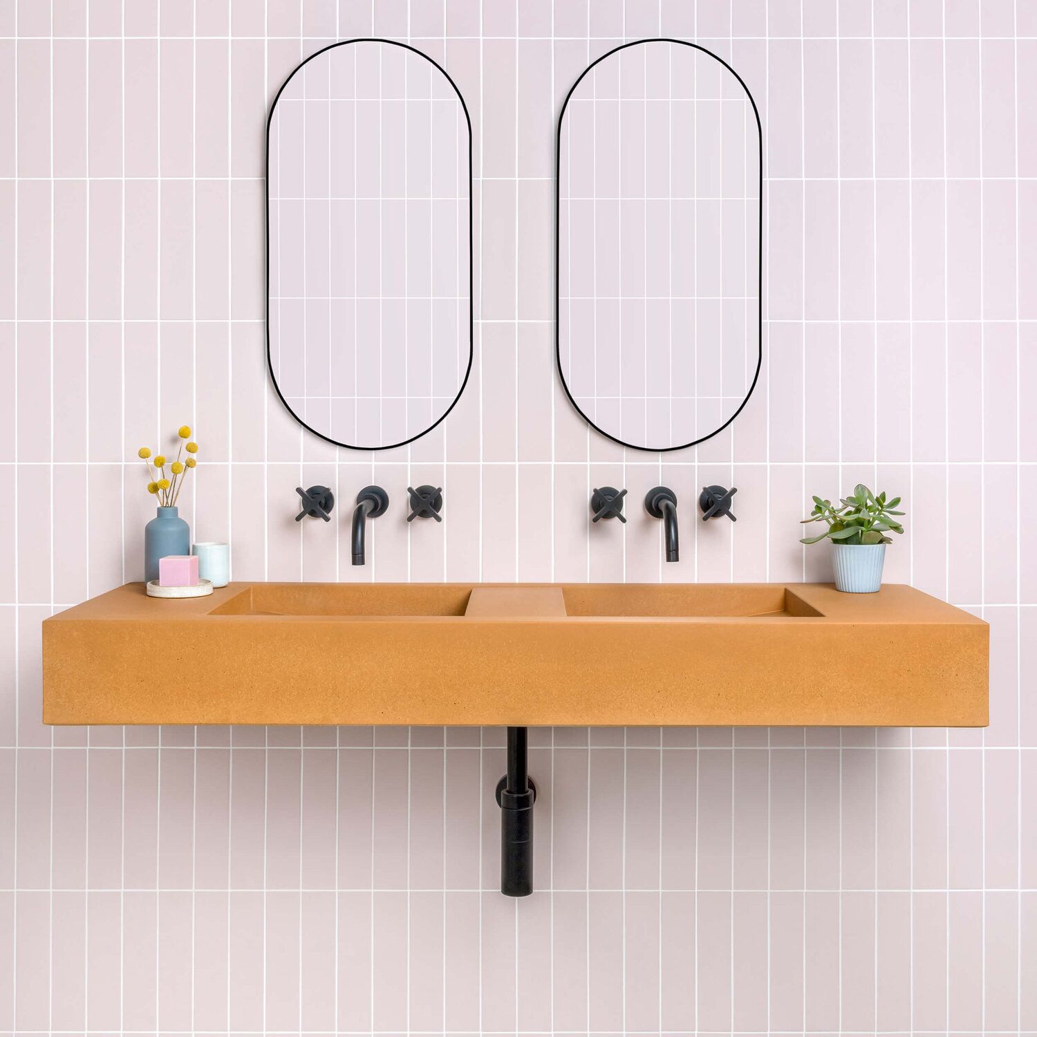 картинка Раковина подвесная/накладная MIO Infinity 120*35*10 RAL любой от магазина сантехники CULTA