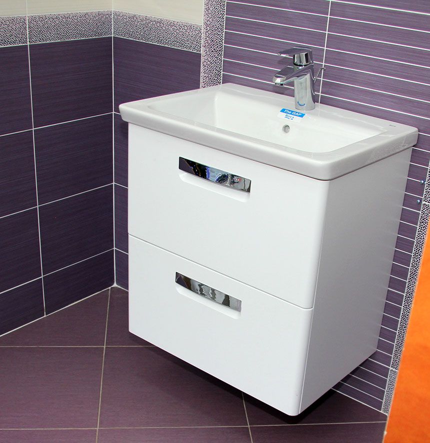 Мебель для ванной Roca Gap 60 белая матовая фото CULTO