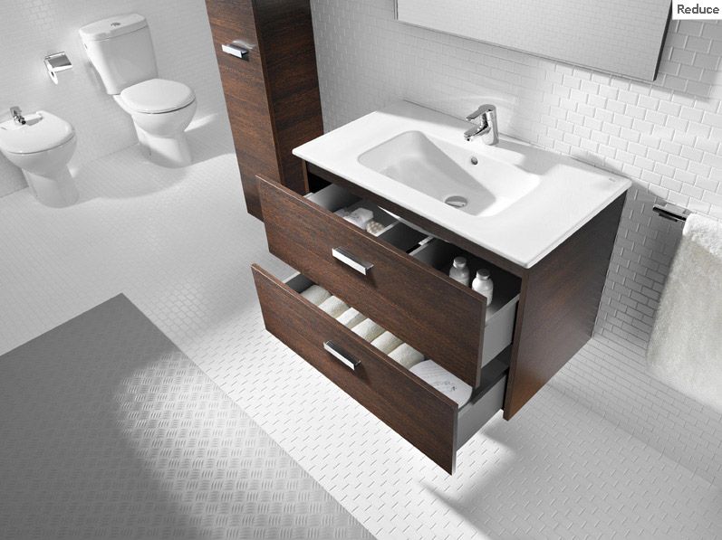 Мебель для ванной Roca Victoria Nord 80 белая фото CULTO