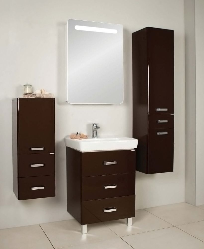 Мебель для ванной AQUATON Америна М 60 темно-коричневая фото CULTO