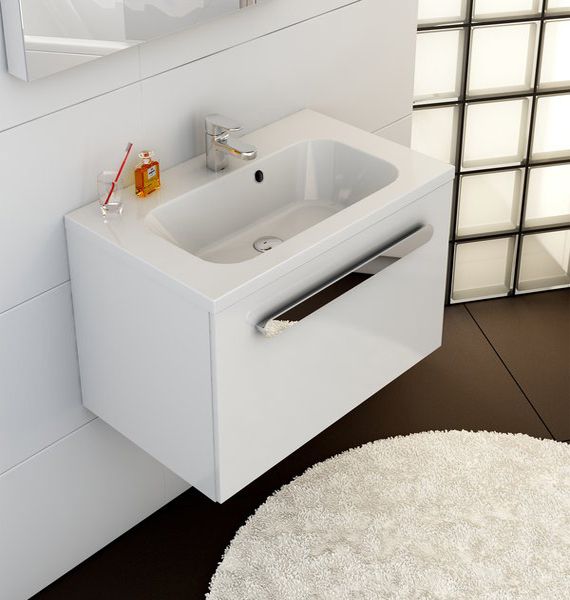 Мебель для ванной Ravak Chrome 70 белая фото CULTO