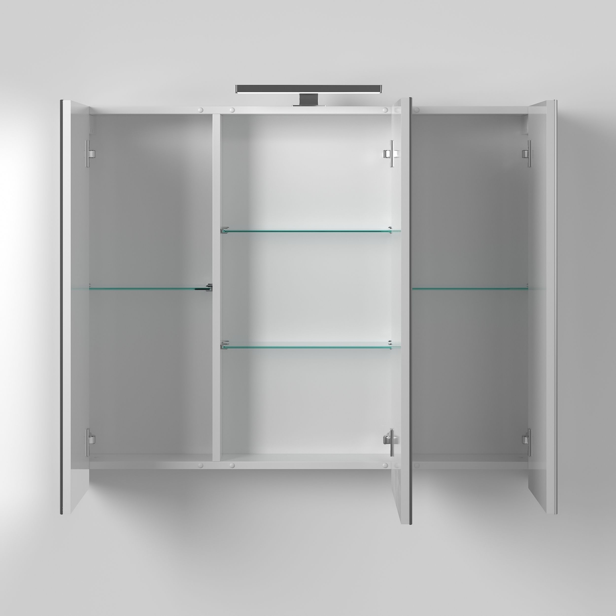 Зеркальный шкаф Briz Милана
 100 см, белый глянец фото CULTO