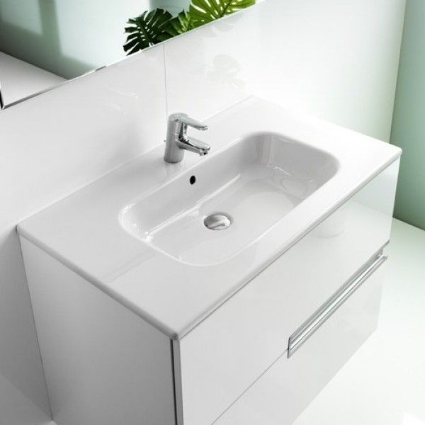 Мебель для ванной Roca Victoria Nord Ice Edition 80 белая фото CULTO