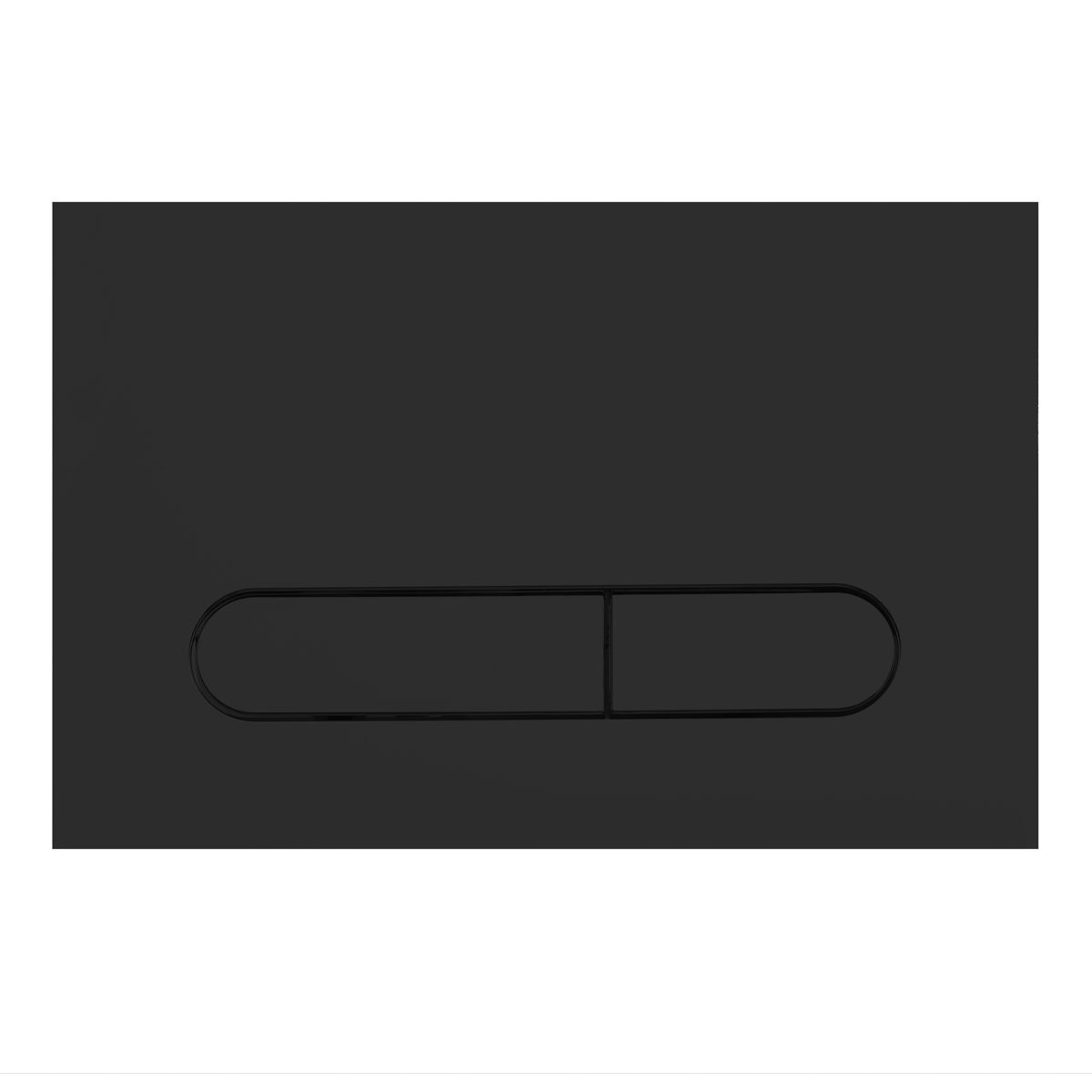 картинка Кнопка смыва BelBagno PROSPERO, цвет-черный матовый Tocco Morbido премиум класса