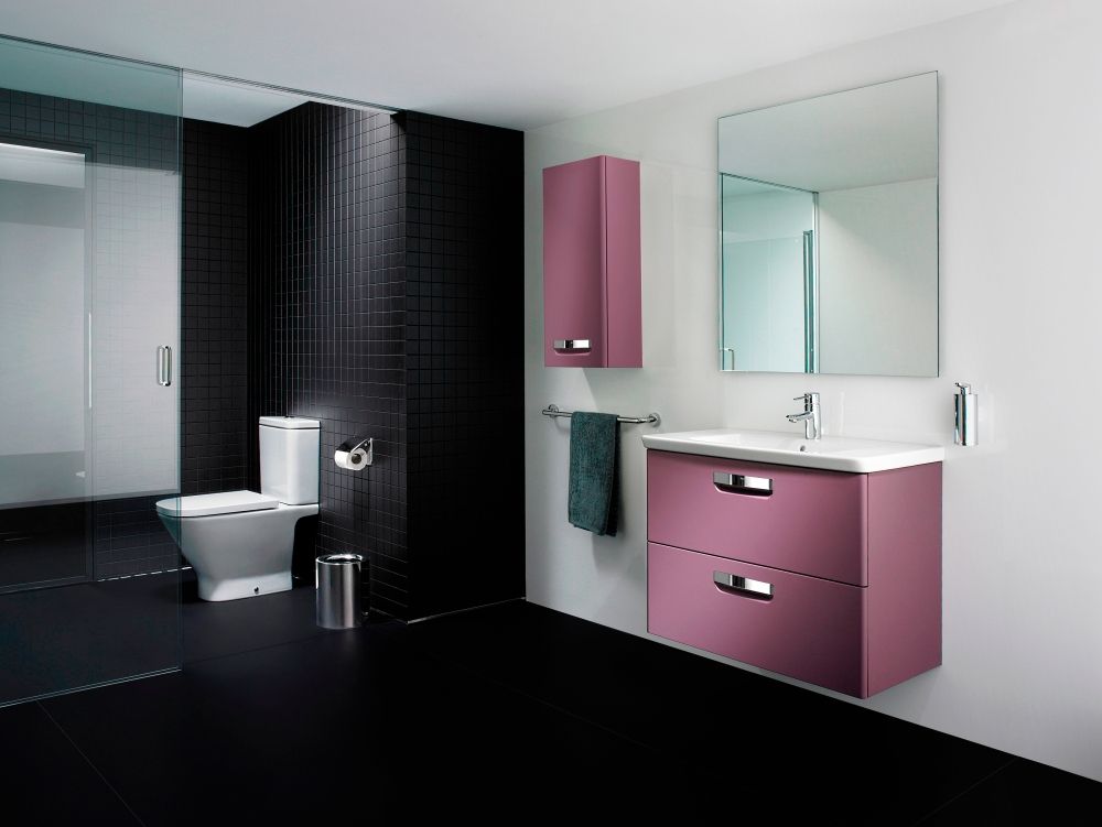 Мебель для ванной Roca Gap 80 фиолетовая фото CULTO