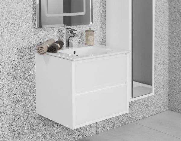 Мебель для ванной AQUATON Римини 60 белая фото CULTO