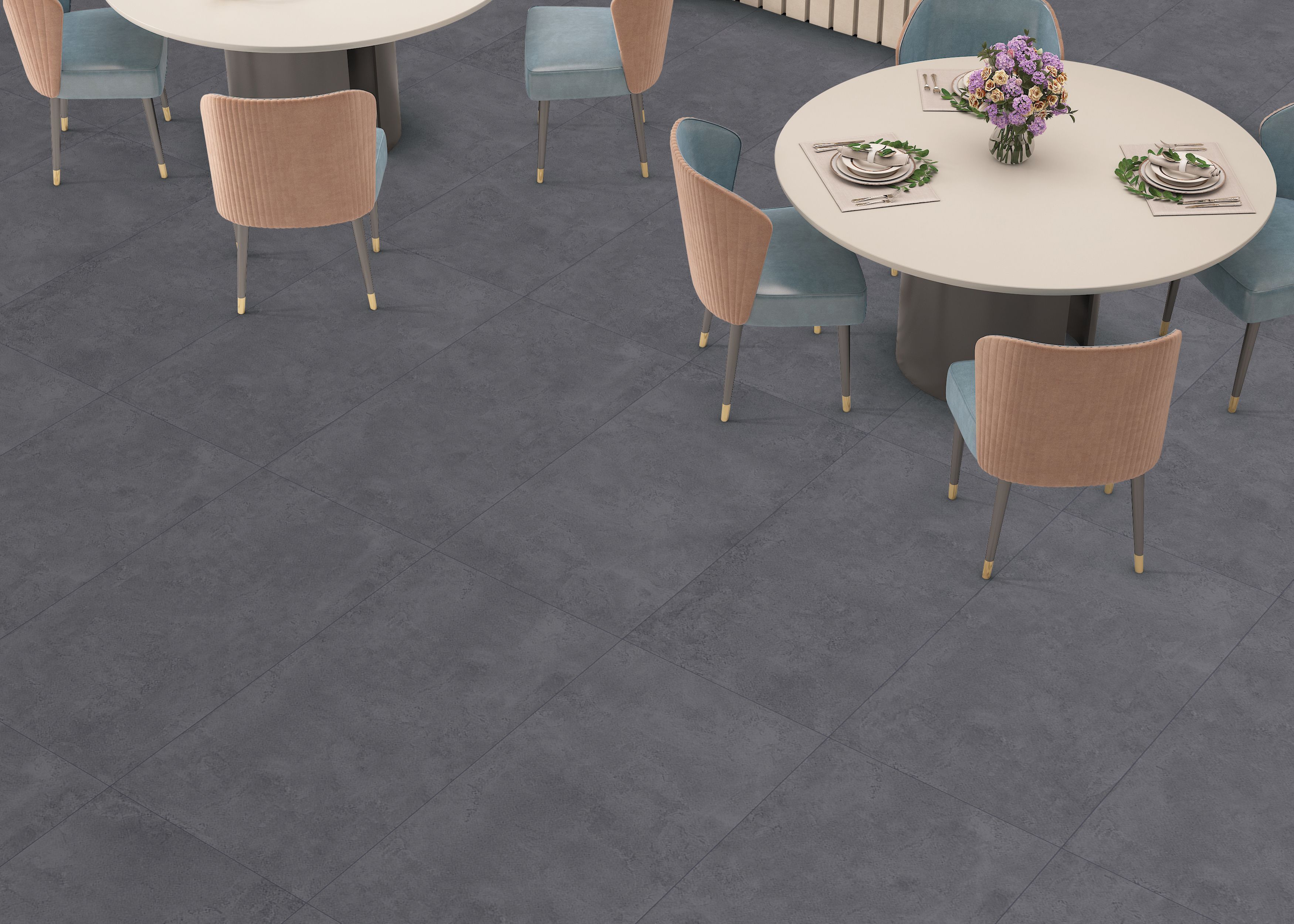 картинка Керамический гранит Zett Black  60*120см*9мм матовый от магазина CULTO