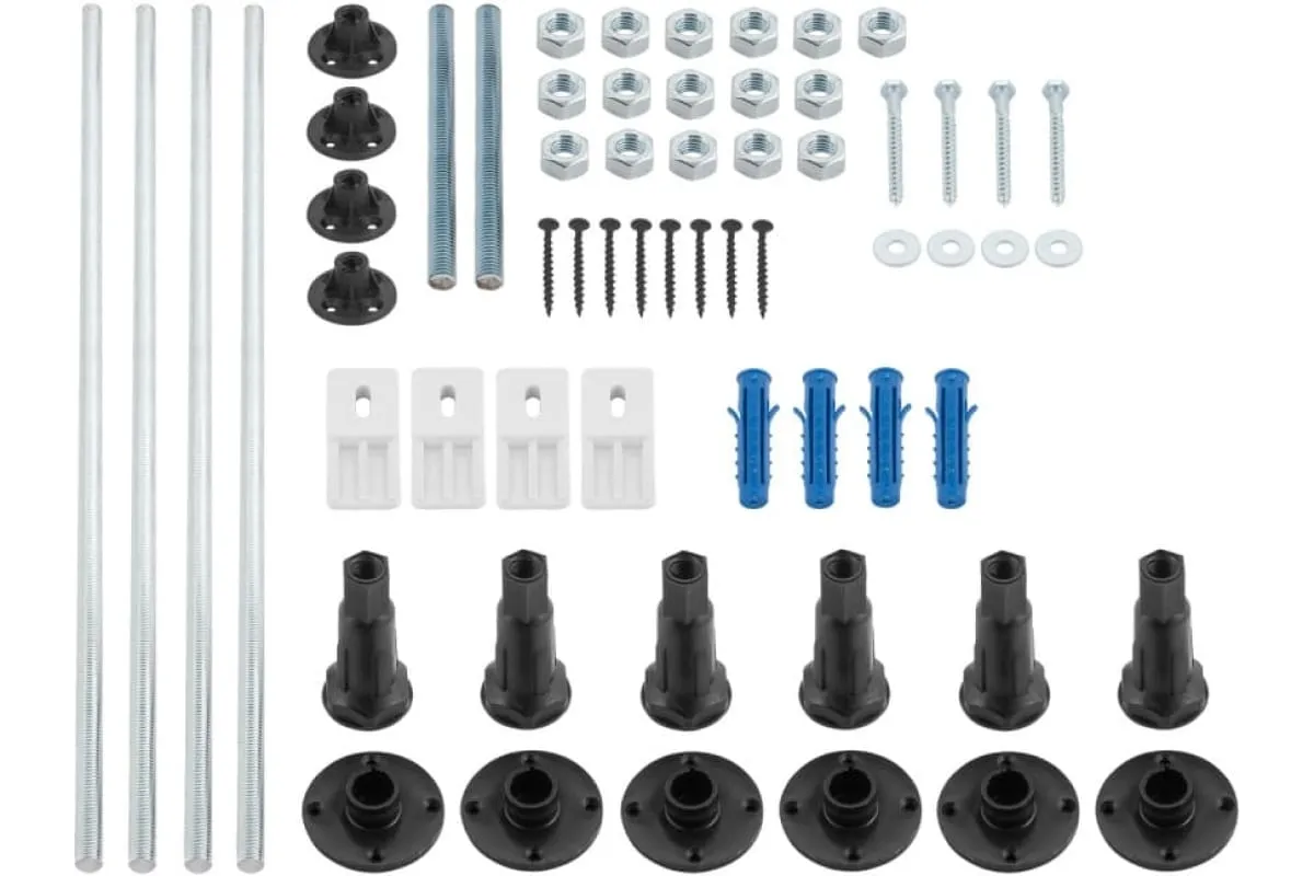 Акриловая ванна Nelu 180*10 с каркасом