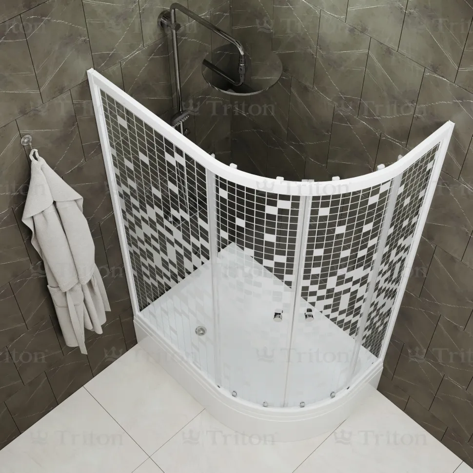 Душевое Ограждение Triton Коралл 120*80 В Левое CULTO