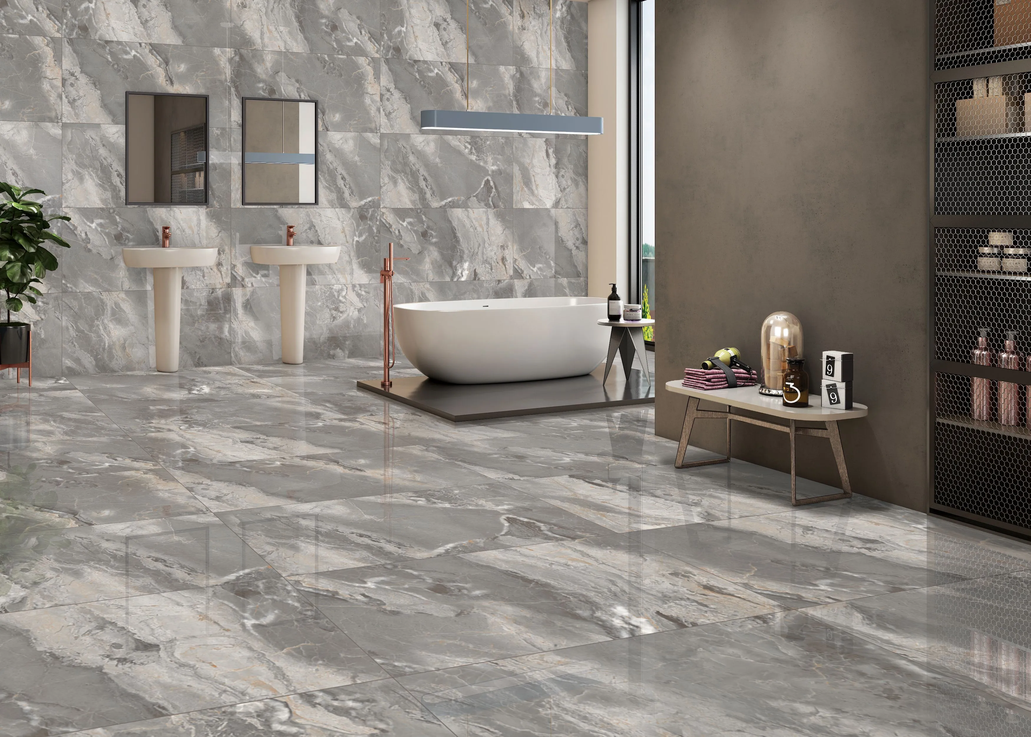 картинка Керамический гранит Collin Natural  60*120см*9мм полированный от магазина CULTO