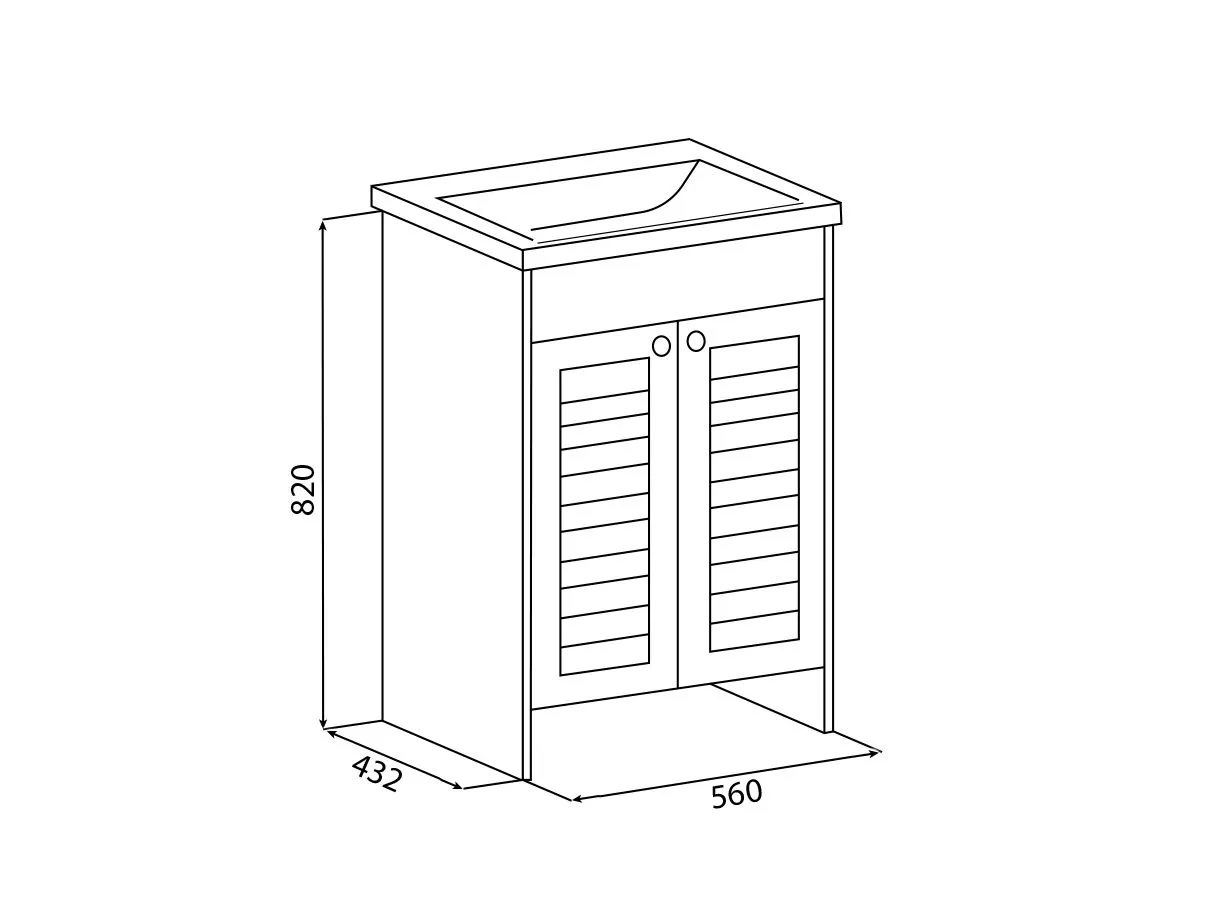 Тумба Culto Мока 60 см + раковина фото CULTO