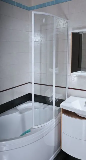 Шторка на ванну Ravak VSK2 Rosa 140 R Transparent CULTO