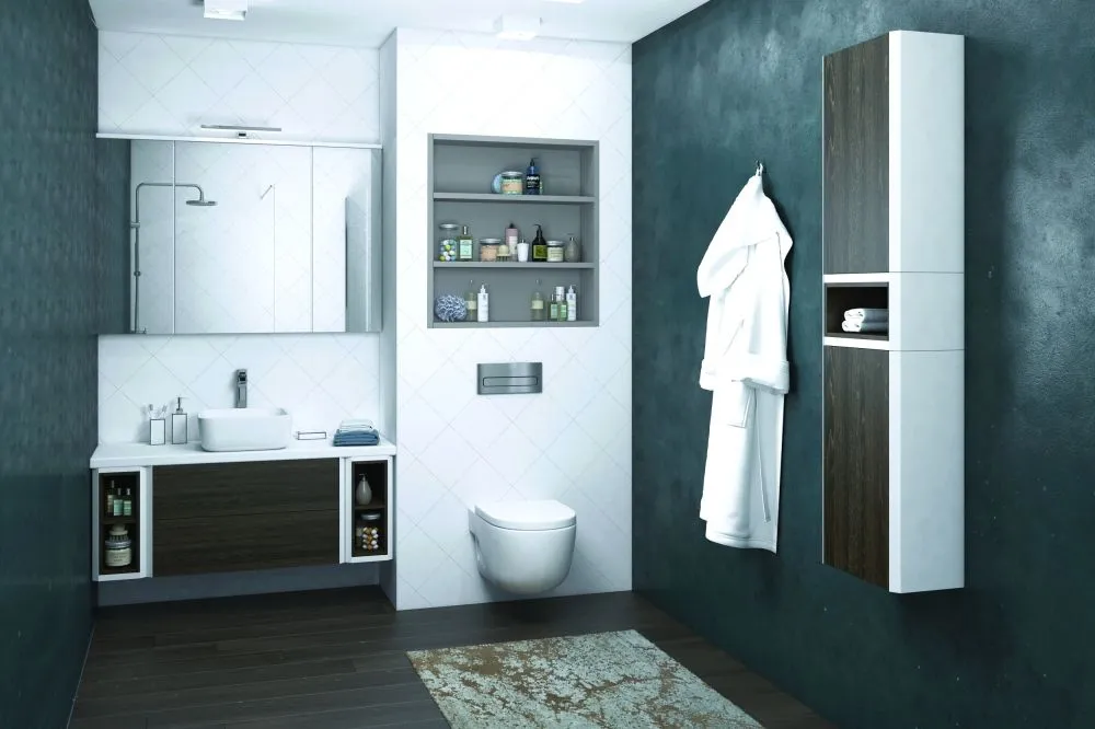 Шкаф AQUATON Брук 30 дуб феррара фото CULTO