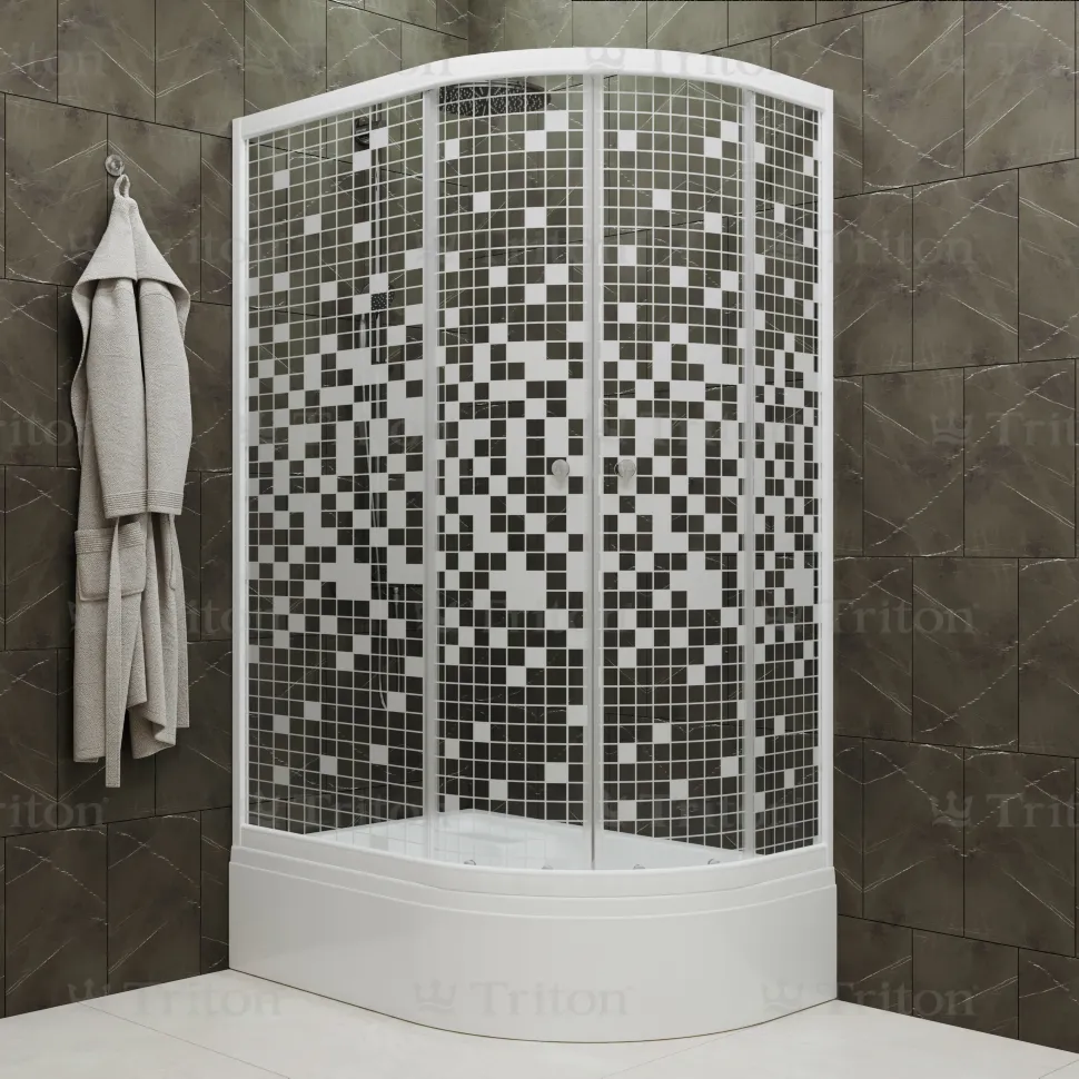 Душевое Ограждение Triton Коралл 120*80 В Левое CULTO
