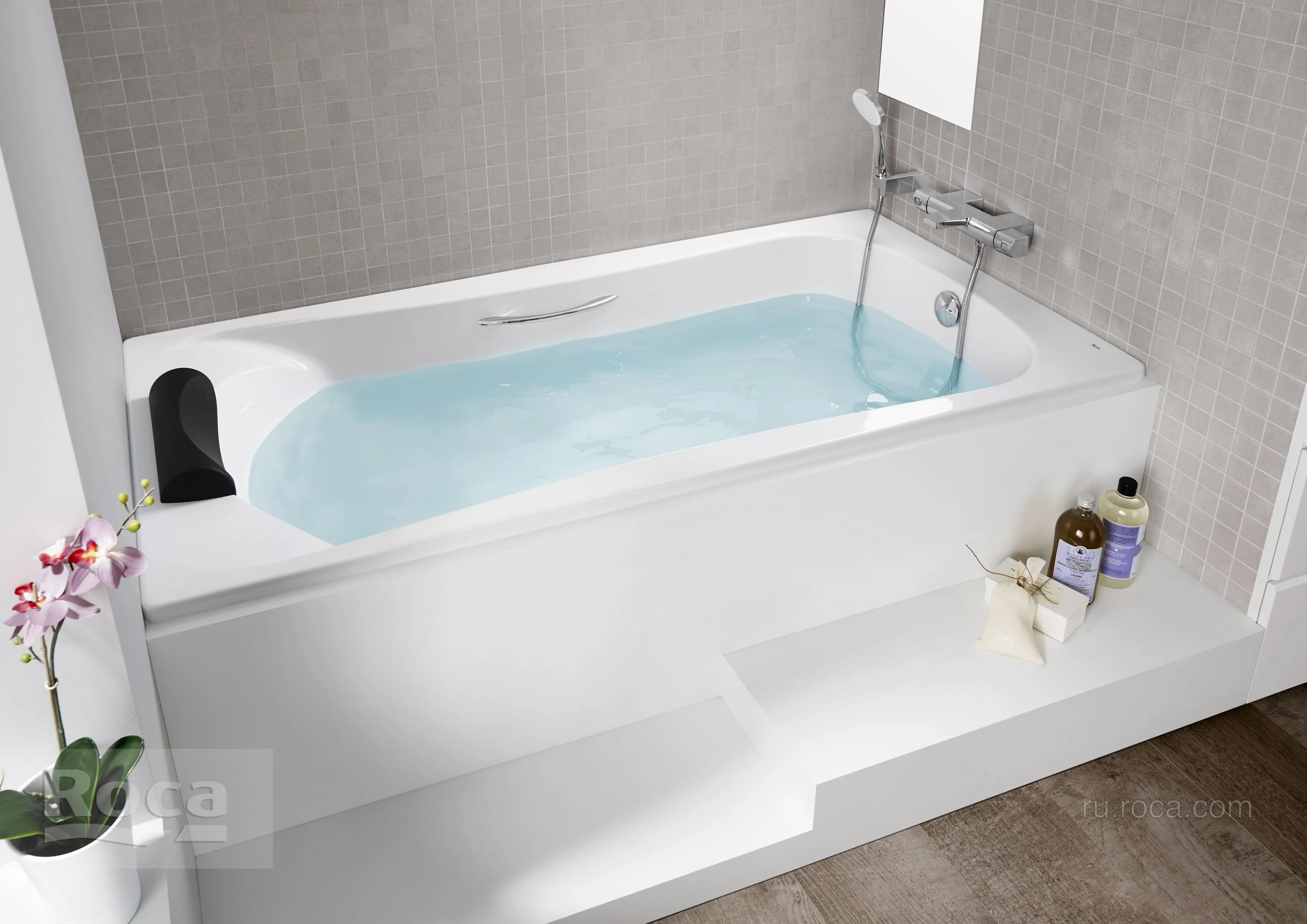 Ванна Roca BeCool 170x80 прямоугольная белая ZRU9302852