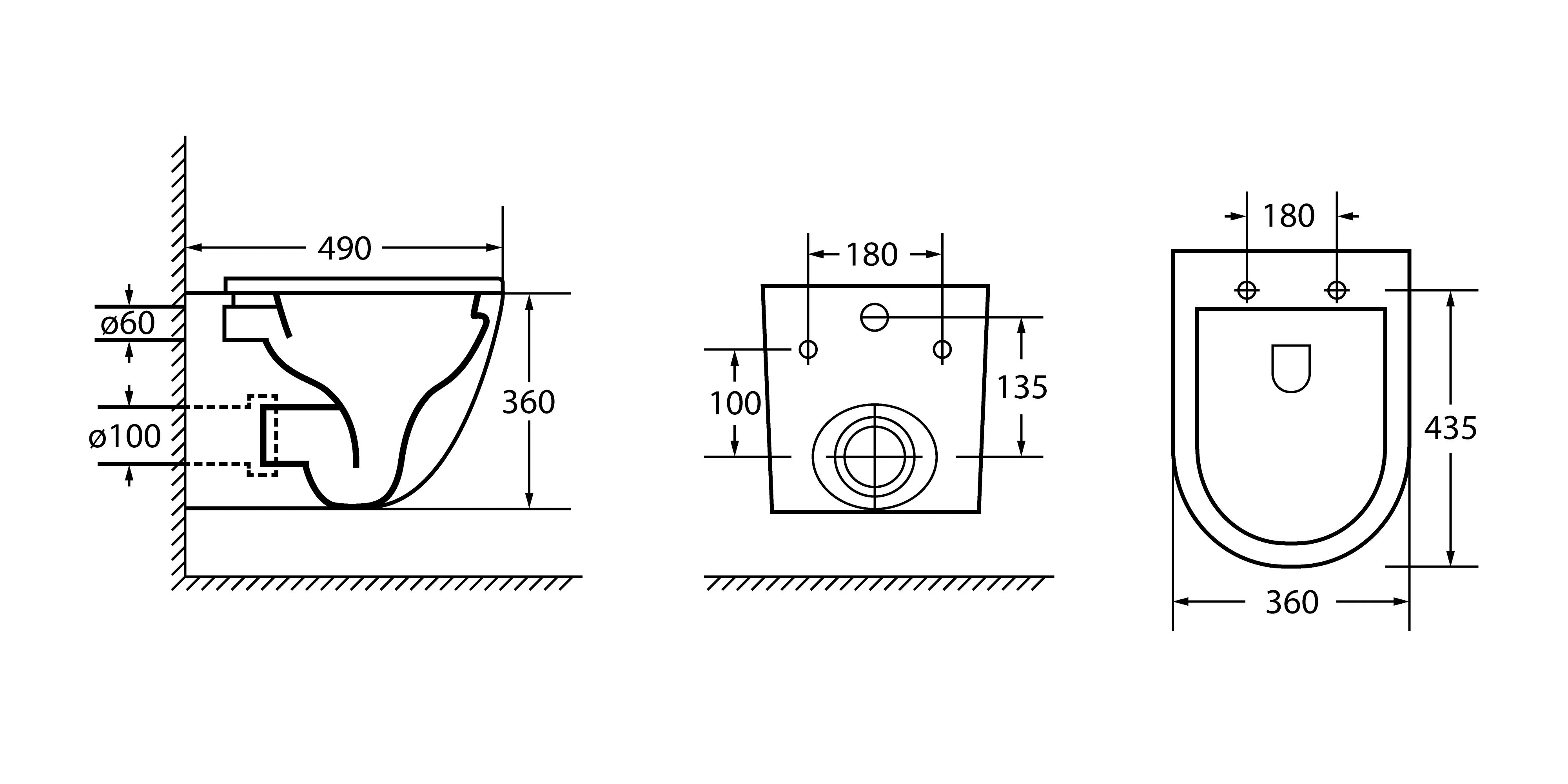 картинка Инсталляция с подвесным унитазом CULTO ЭЙС (EIS). Комплект: подвесной безободковый унитаз, сиденье с микролифтом, инсталляция, клавиша смыва белая от магазина CULTO