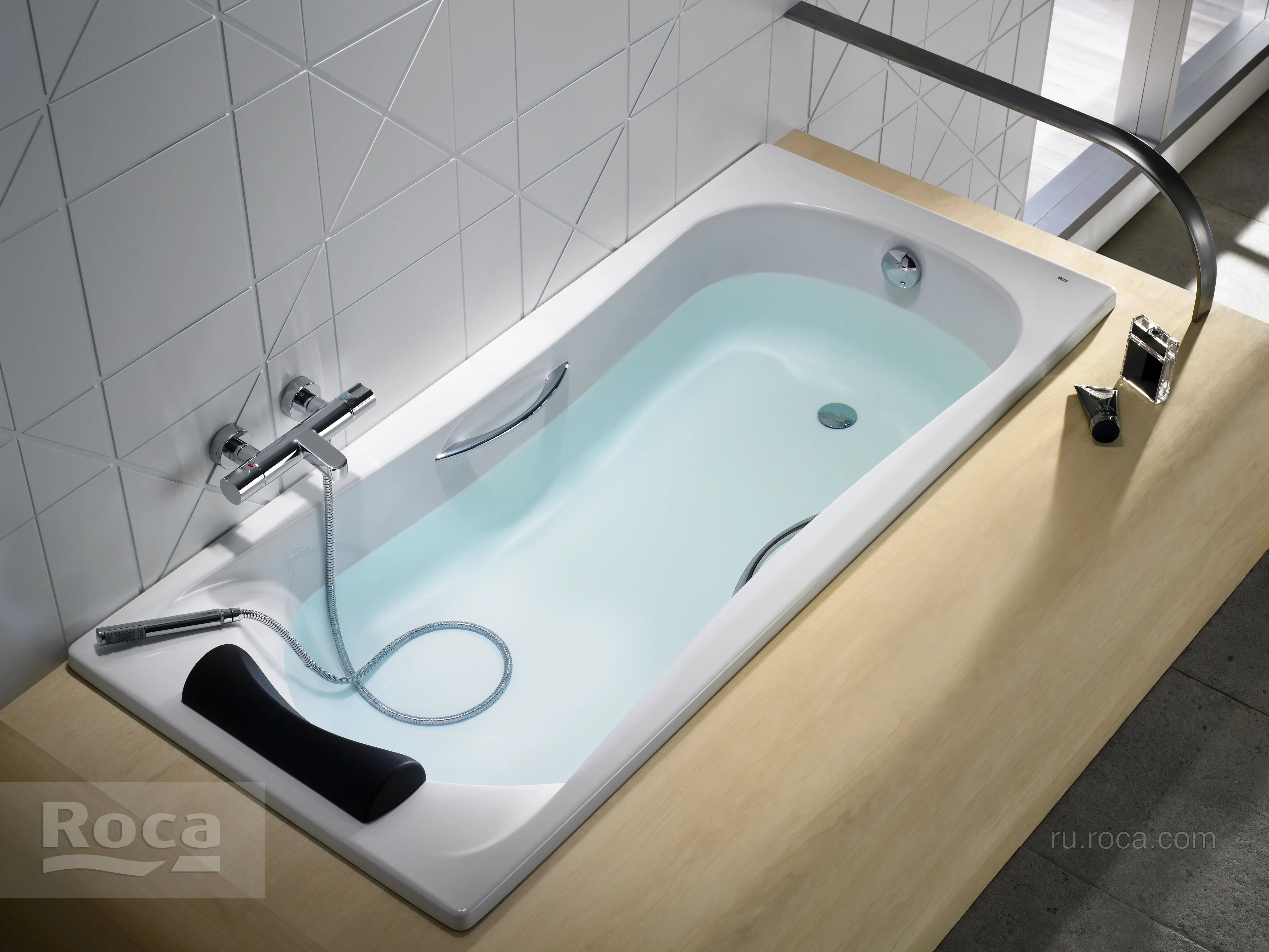 Ванна Roca BeCool 170x80 прямоугольная белая ZRU9302852