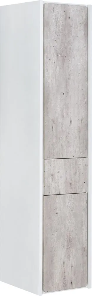 Шкаф - колонна Roca Ronda R белый матовый/бетон ZRU9303006 фото CULTO