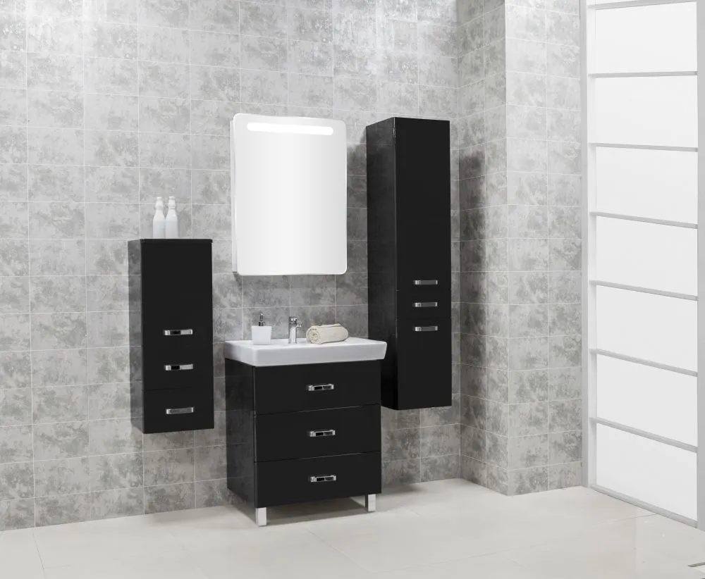 Мебель для ванной AQUATON Америна М 70 черная фото CULTO