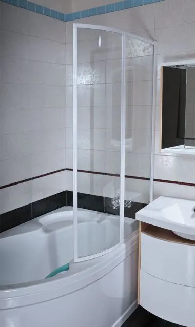 Шторка на ванну Ravak VSK2 Rosa 150 R Transparent CULTO