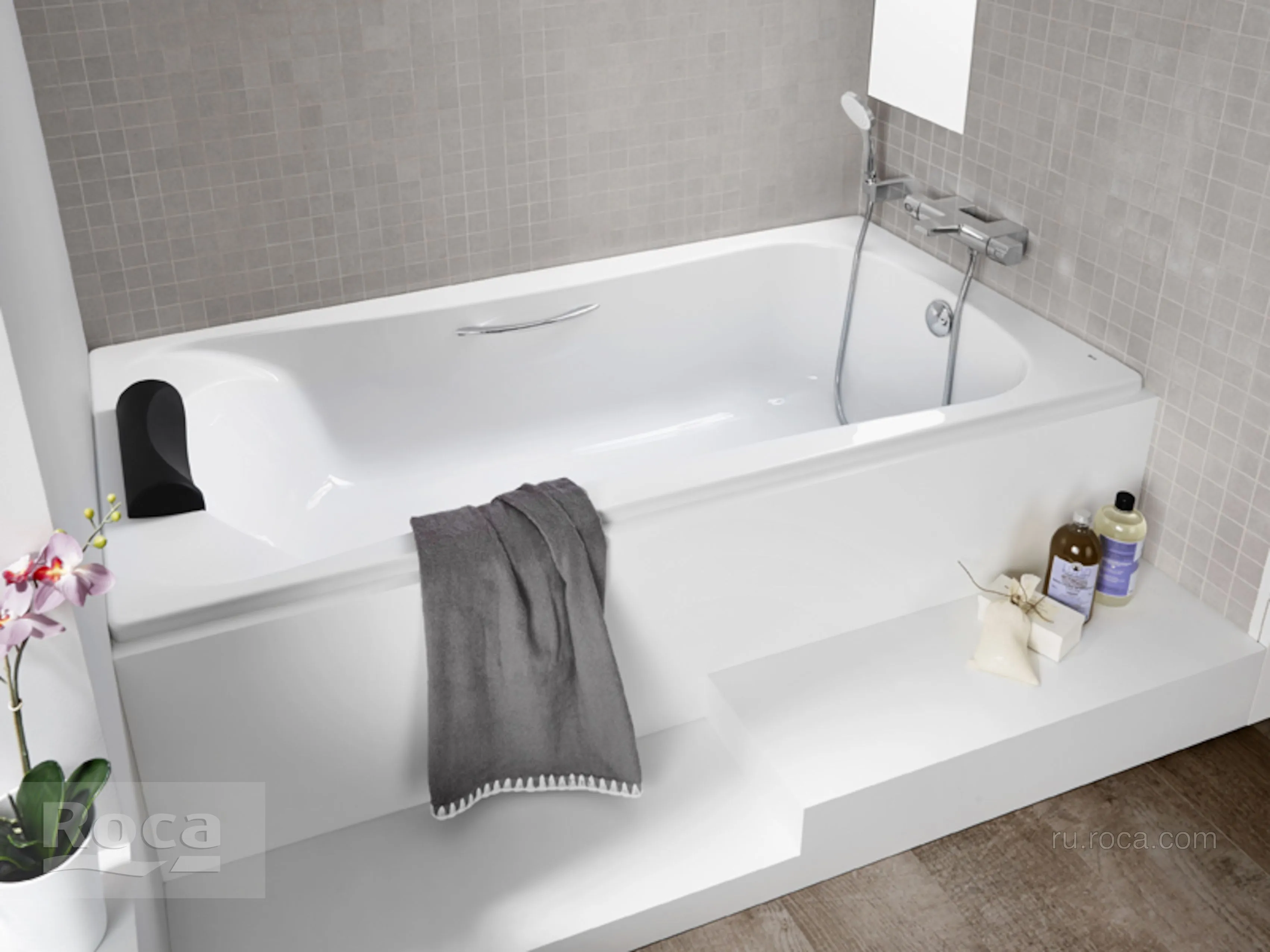 Ванна Roca BeCool 170x80 прямоугольная белая ZRU9302852