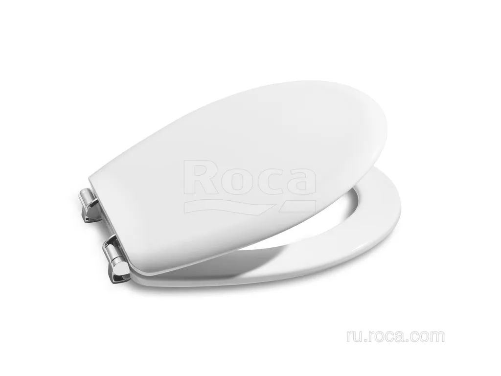 картинка Крышка для чаши Roca Victoria Soft Close ZRU8013920 петли хром премиум класса