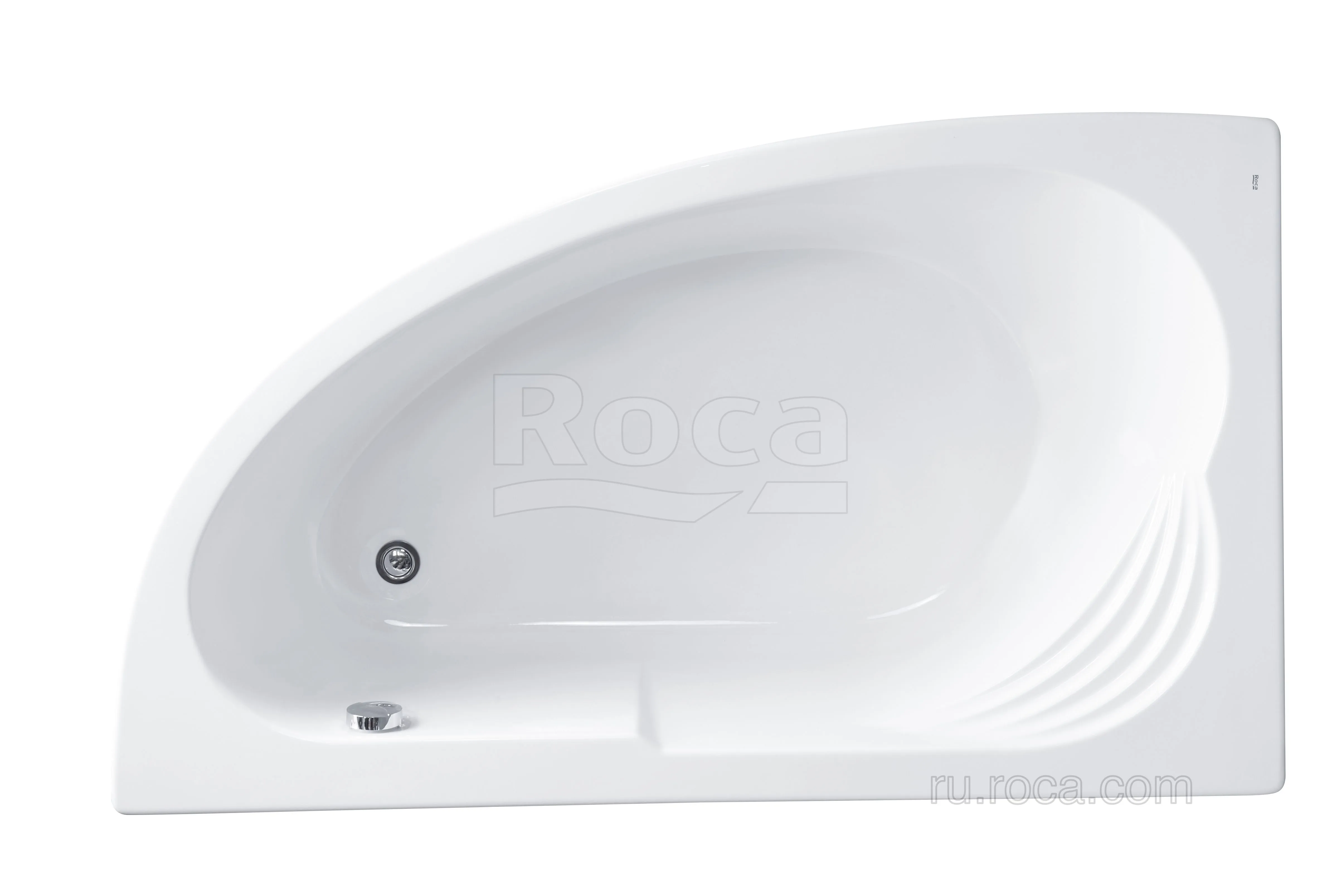 Ванна Roca Merida 170х100 асимметричная левая белая ZRU9302992