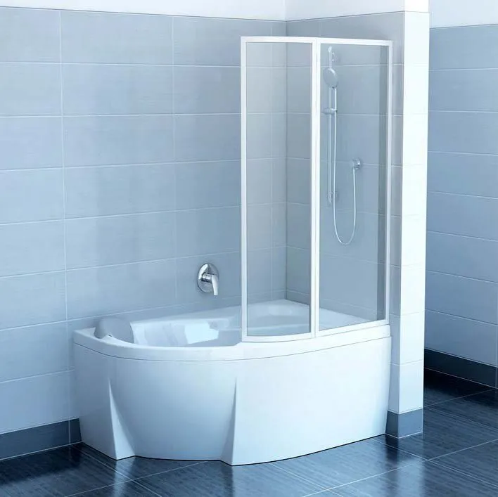 Шторка на ванну Ravak VSK2 Rosa 150 R Transparent CULTO