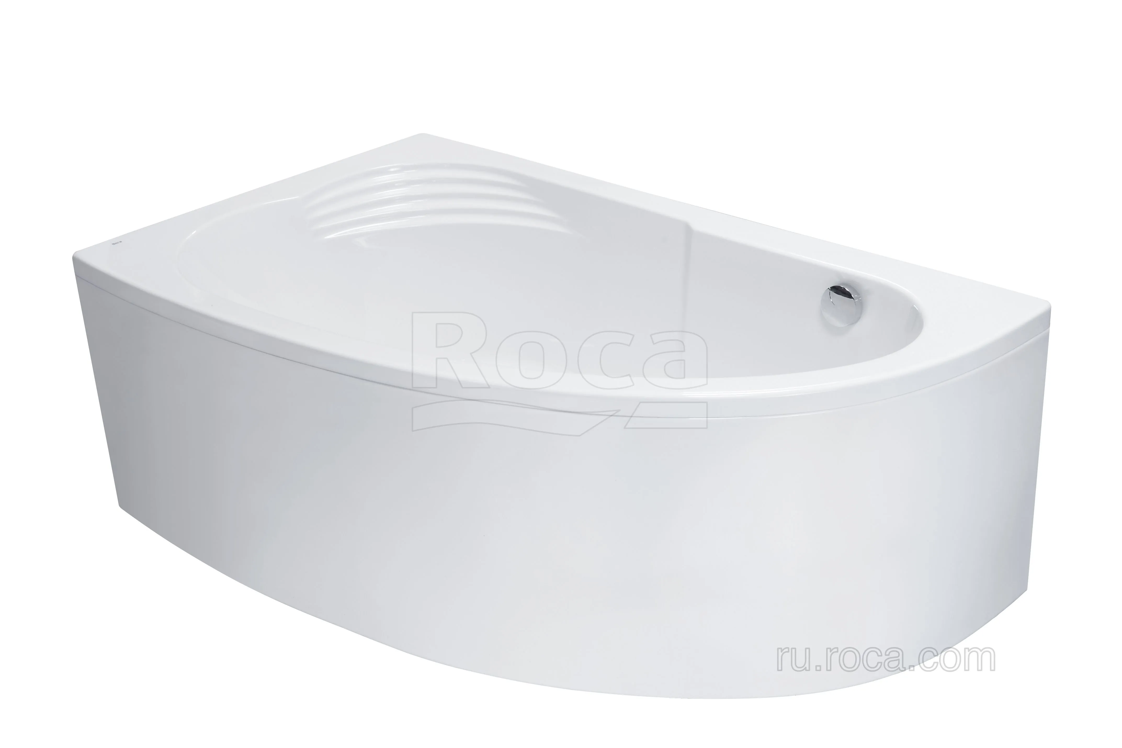 Ванна Roca Merida 170х100 асимметричная правая белая ZRU9302993
