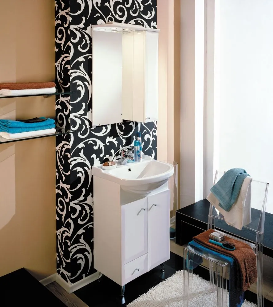 Зеркало-шкаф AQUATON Джимми 57 R фото CULTO