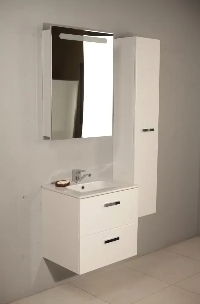 Тумба с раковиной Roca Victoria Nord 60 белая фото CULTO