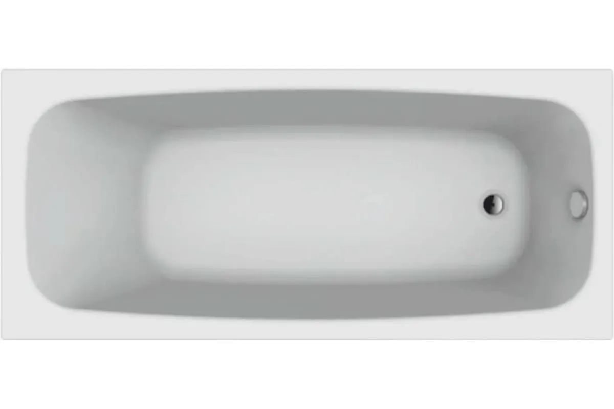 Акриловая ванна Nelu 180*10 с каркасом