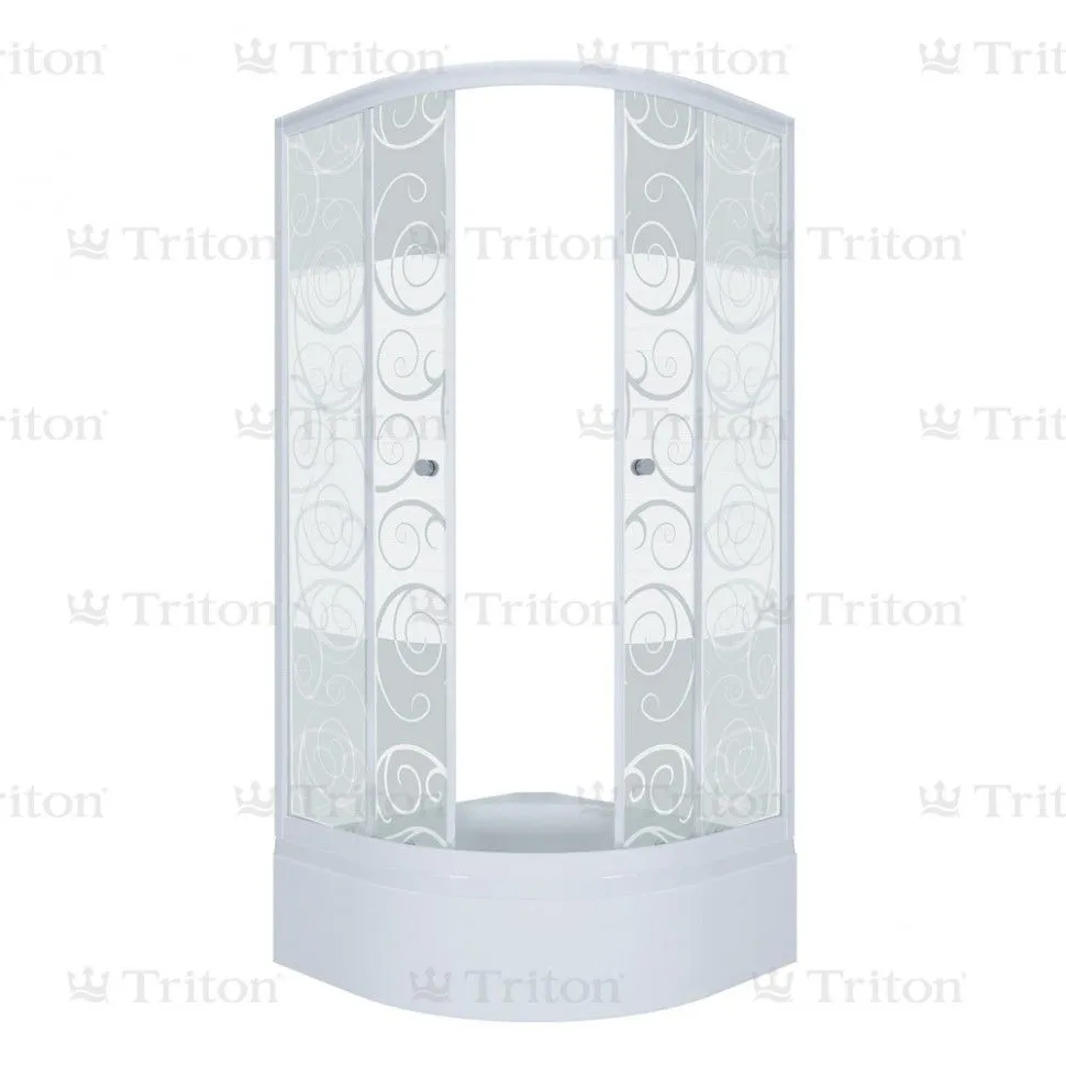 Душевое Ограждение Triton Узоры 100*100 В CULTO