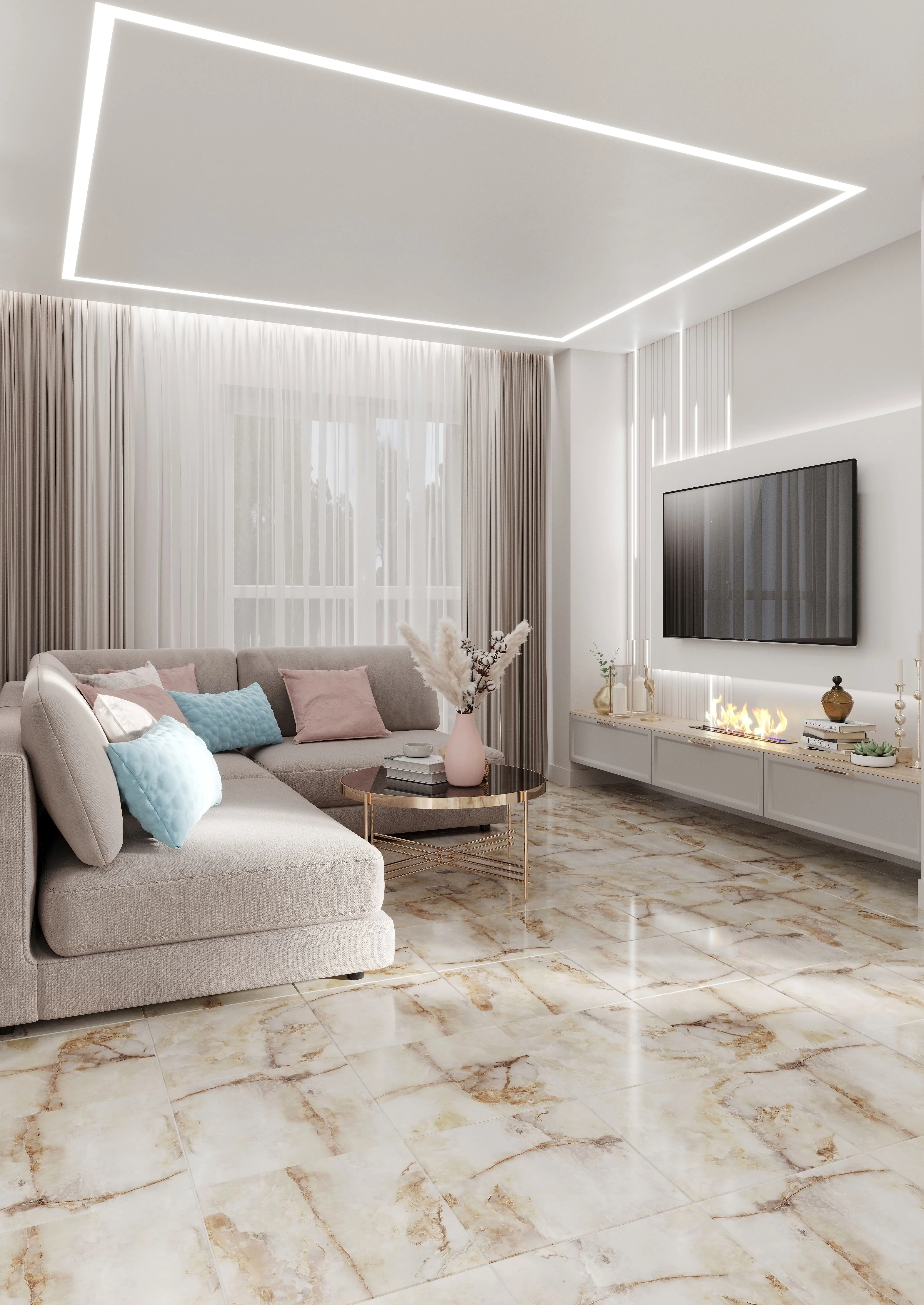 картинка Керамический гранит Lagrasse матовый карамель 41,5*41,5см от магазина CULTO