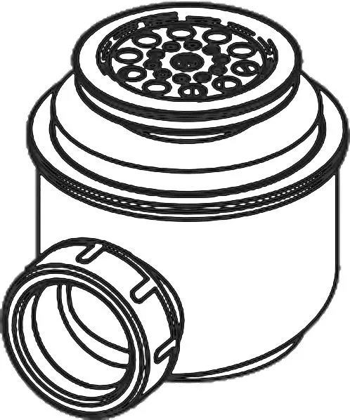 Сифон для поддона AlcaPlast A46 CULTO