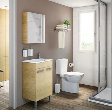 картинка Унитаз напольный Roca Debba 34299700Y с бачком 34199100Y сиденье с микролифтом премиум класса