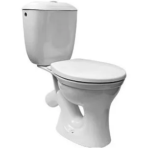 картинка Унитаз-компакт Santeri Виктория, с сиденьем, косой выпуск премиум класса