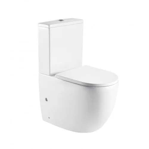 картинка Унитаз компакт белый глянец WeltWasser MERZBACH 001 GL-WT премиум класса